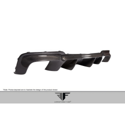 2011-2016 BMW M5 F10 Carbon AF-1 Rear Diffuser ( CFP ) - 1 Piece image - 3