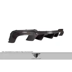 2011-2016 BMW M5 F10 Carbon AF-1 Rear Diffuser ( CFP ) - 1 Piece image - 3