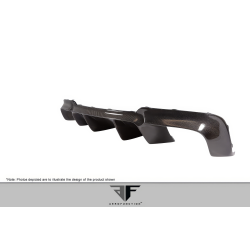 2011-2016 BMW M5 F10 Carbon AF-1 Rear Diffuser ( CFP ) - 1 Piece image - 4