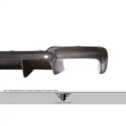 2011-2016 BMW M5 F10 Carbon AF-1 Rear Diffuser ( CFP ) - 1 Piece image - 5