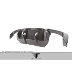 2011-2016 BMW M5 F10 Carbon AF-1 Rear Diffuser ( CFP ) - 1 Piece image - 7