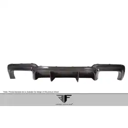 2011-2016 BMW M5 F10 Carbon AF-1 Rear Diffuser ( CFP ) - 1 Piece image - 4