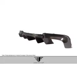 2011-2016 BMW M5 F10 Carbon AF-1 Rear Diffuser ( CFP ) - 1 Piece image - 8