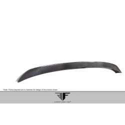 2011-2016 BMW 5 Series F10 Carbon AF-1 Rear Trunk Wing Spoiler ( CFP )  - 1 Piece image - 4