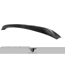 2011-2016 BMW 5 Series F10 Carbon AF-1 Rear Trunk Wing Spoiler ( CFP )  - 1 Piece image - 8