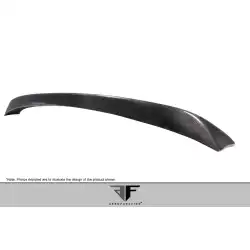 2011-2016 BMW 5 Series F10 Carbon AF-1 Rear Trunk Wing Spoiler ( CFP ) - 1 Piece image - 7