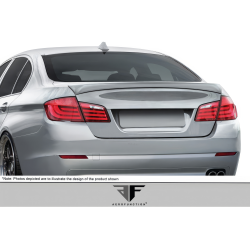 2011-2016 BMW 5 Series F10 Carbon AF-1 Rear Trunk Wing Spoiler ( CFP )  - 1 Piece image - 2