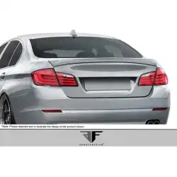 2011-2016 BMW 5 Series F10 Carbon AF-1 Rear Trunk Wing Spoiler ( CFP ) - 1 Piece image - 8