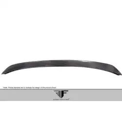 2011-2016 BMW 5 Series F10 Carbon AF-1 Rear Trunk Wing Spoiler ( CFP ) - 1 Piece image - 6