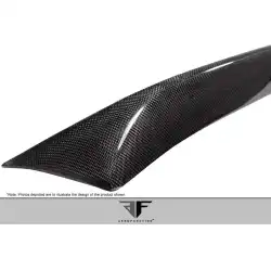 2011-2016 BMW 5 Series F10 Carbon AF-1 Rear Trunk Wing Spoiler ( CFP ) - 1 Piece image - 12