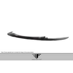 2011-2019 BMW M6 F06 F12 F13 Carbon AF-1 Front Add On Lip Under Spoiler ( CFP ) - 1 Piece image - 3