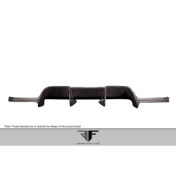 2012-2019 BMW M6 F12 Carbon AF-1 Rear Diffuser ( CFP ) - 1 Piece image - 3