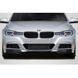 2012-2018 BMW 3 Series F30 M Sport Carbon AF-1 Front Add On Lip Under Spoiler ( CFP ) - 1 Piece image - 1