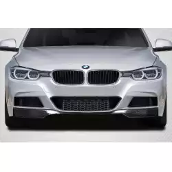 2012-2018 BMW 3 Series F30 M Sport Carbon AF-1 Front Add On Lip Under Spoiler ( CFP ) - 1 Piece (S) image - 1