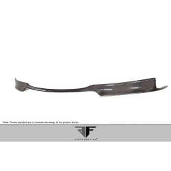 2012-2018 BMW 3 Series F30 M Sport Carbon AF-1 Front Add On Lip Under Spoiler ( CFP ) - 1 Piece image - 11