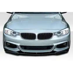 2014-2020 BMW 4 Series M-Sport F32 Carbon AF-1 Front Add On Lip Under Spoiler ( CFP ) - 1 Piece image - 1