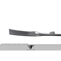 2014-2020 BMW 4 Series M-Sport F32 Carbon AF-1 Front Add On Lip Under Spoiler ( CFP ) - 1 Piece image - 4