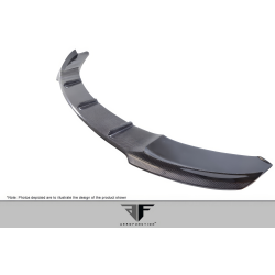 2014-2020 BMW 4 Series M-Sport F32 Carbon AF-1 Front Add On Lip Under Spoiler ( CFP ) - 1 Piece image - 7