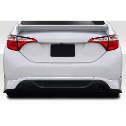 2014-2016 Toyota Corolla Duraflex Zeta Rear Diffuser - 1 Piece image - 1