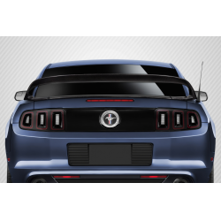 2010-2014 Ford Mustang Carbon Creations GT350 Look Rear Wing Spoiler - 2 Piece image - 1