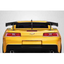 2014-2015 Chevrolet Camaro Carbon Creations ZL1 V2 Look Wing Spoiler - 3 Piece image - 1
