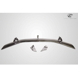 2014-2015 Chevrolet Camaro Carbon Creations ZL1 V2 Look Wing Spoiler - 3 Piece image - 6