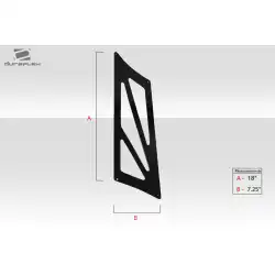 Universal 80" VRX V1 Tall Wing Complete Kit - 9 Piece image - 4