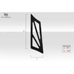 Universal 80" VRX V2 Tall Wing Complete Kit - 9 Piece image - 4