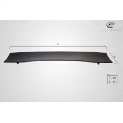 Universal 80" DriTech VRX V2 Tall Wing Complete Kit - 9 Piece image - 2