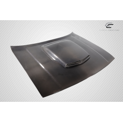 2008-2023 Dodge Challenger Carbon Creations TA Look Hood - 1 Piece image - 4