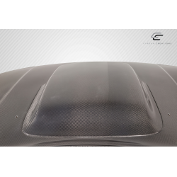 2008-2023 Dodge Challenger Carbon Creations TA Look Hood - 1 Piece image - 8