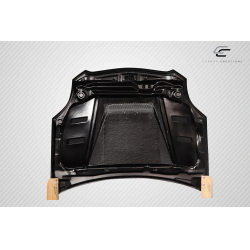 2006-2012 Mitsubishi Eclipse Carbon Creations Magneto Hood - 1 Piece image - 9