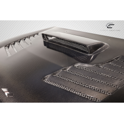 2002-2003 Subaru Impreza WRX STI Carbon Creations C-2 Hood - 1 Piece image - 9