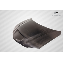 2004-2008 Mazda 3 4DR Carbon Creations M-Speed Hood - 1 Piece image - 4