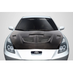 2000-2005 Toyota Celica Carbon Creations Evo GT Hood - 1 Piece image - 1