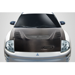 2000-2005 Mitsubishi Eclipse Carbon Creations Evo GT Hood - 1 Piece image - 1