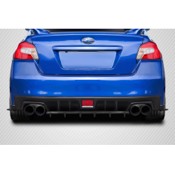 2015-2021 Subaru WRX STI Carbon Creations C Speed Style Rear Diffuser - 1 Piece image - 1