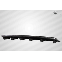 2015-2021 Subaru WRX STI Carbon Creations C Speed Style Rear Diffuser - 1 Piece image - 3