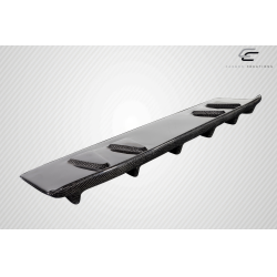 2015-2021 Subaru WRX STI Carbon Creations C Speed Style Rear Diffuser - 1 Piece image - 5