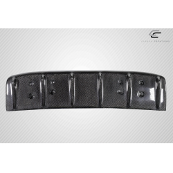 2015-2021 Subaru WRX STI Carbon Creations C Speed Style Rear Diffuser - 1 Piece image - 6