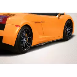 2004-2013 Lamborghini Gallardo LP560 LP570 Look Side Skirts Rocker Panels - 2 Piece image - 1