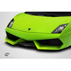 2004-2013 Lamborghini Gallardo Carbon Creations LP560 LP570 Look Front Middle Add On Lip Spoiler Air Dam - 1 Piece image - 2