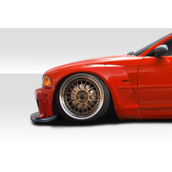 1999-2001 BMW 3 Series E46 4DR Duraflex Circuit Wide Body Front Fender Flares - 4 Piece image - 1