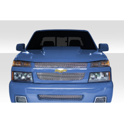 2004-2012 Chevrolet Colorado GMC Canyon Duraflex Cowl Hood - 1 Piece image - 1