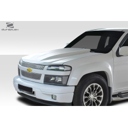 2004-2012 Chevrolet Colorado GMC Canyon Duraflex Cowl Hood - 1 Piece image - 3