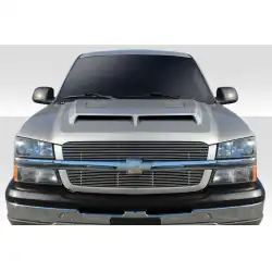 2002-2006 Chevrolet Avalanche (w/o cladding) 2003-2005 Silverado GT500 Hood - 1 Piece image - 1