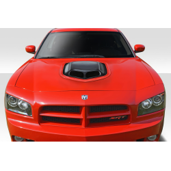 2006-2010 Dodge Charger Duraflex Shaker Hood - 1 Piece image - 1