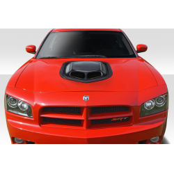2006-2010 Dodge Charger Duraflex Shaker Hood - 1 Piece image - 3