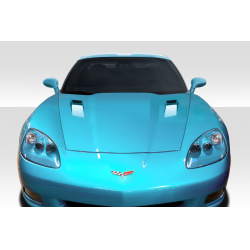 2005-2013 Chevrolet Corvette C6 Duraflex RKSV Hood - 1 Piece image - 1