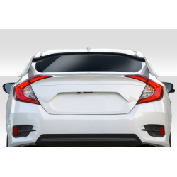 2016-2020 Honda Civic 2DR Duraflex Type R Look Rear Wing Spoiler - 1 Piece image - 1